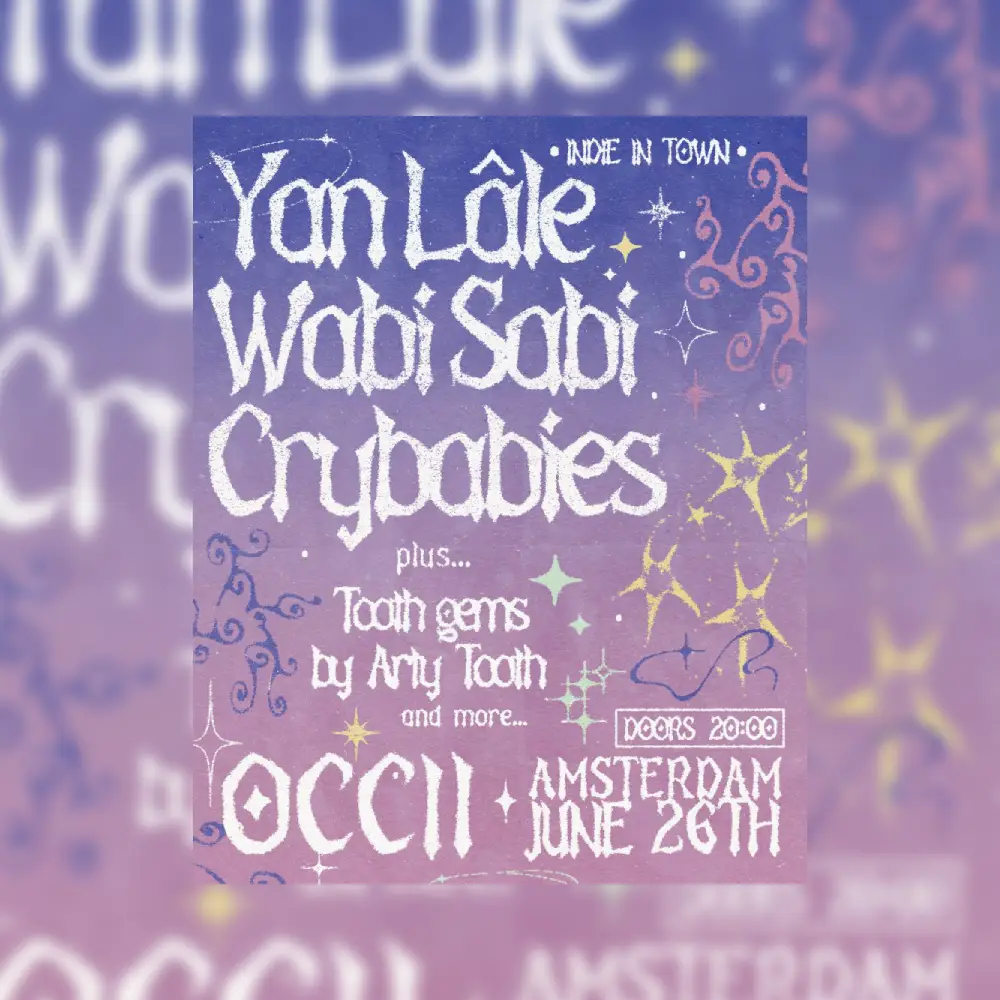 Indie In Town: Crybabies + Yan Lâle + Wabi Sabi